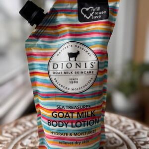 Dionis Sea Treasures Goat Milk Body Lotion Refill 16.9 oz